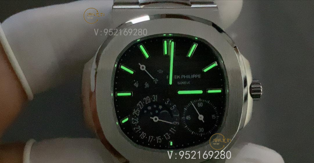 ZF廠(PPF廠)百達(dá)翡麗鸚鵡螺5712復(fù)刻表V2版一體機(jī)深度測評-復(fù)刻表