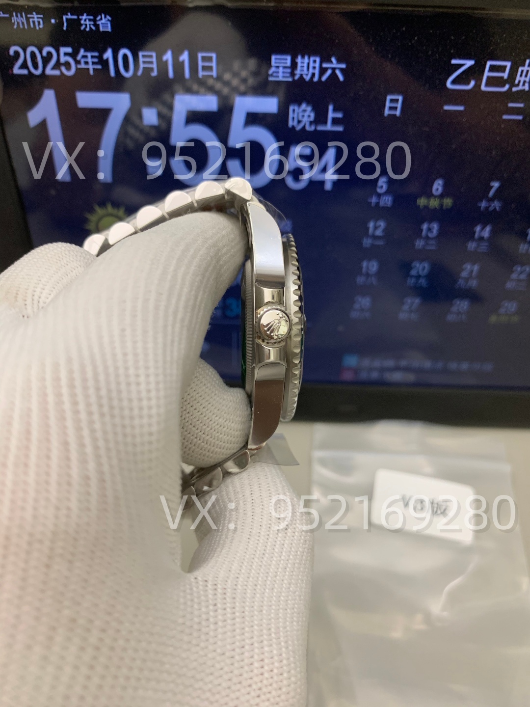 VS廠勞力士雪碧圈左撇子M126720VTNR-0001腕表V3版評(píng)測(cè)-復(fù)刻表